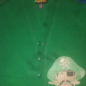 RARE RUGBY BY RALPH LAUREN PIRATE CARDIGAN